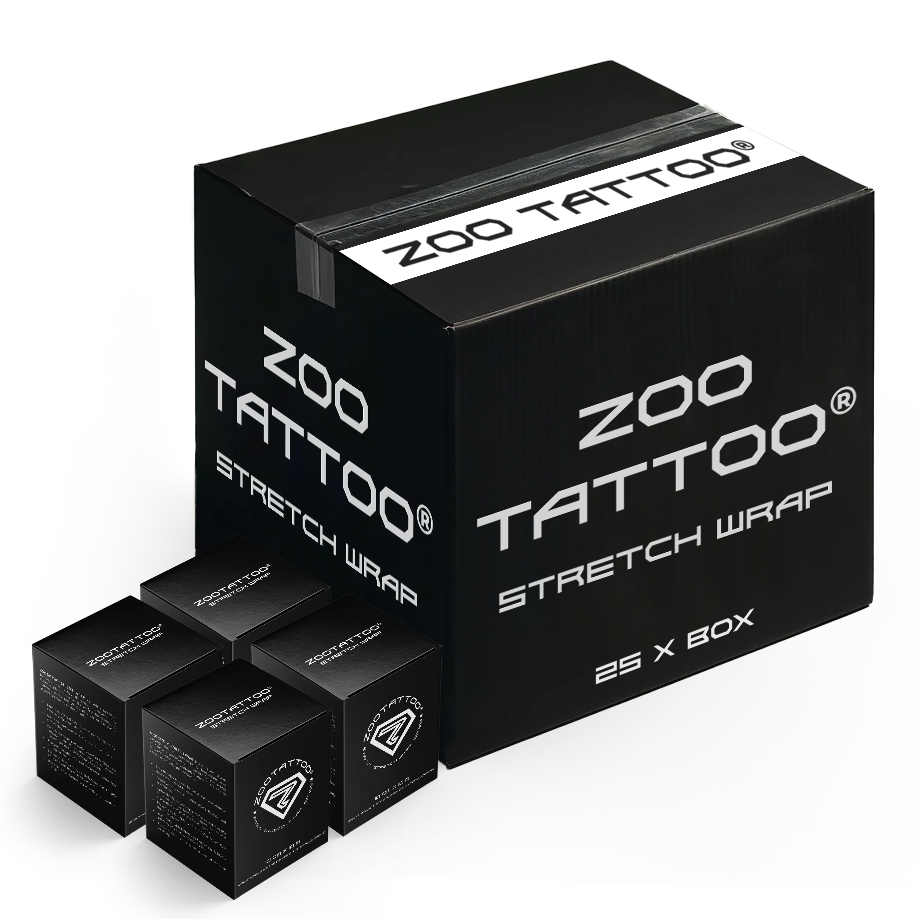 ZOOTATTOO® Stretch Wrap Wholesale 25 Box