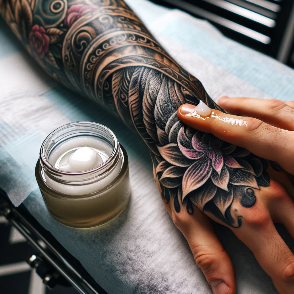 Coconut Oil is an amazing suporting ingredient when healing tattoos. Here's why.